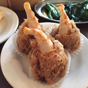 prawn fried, yum cha  at Bodhi in Sydney