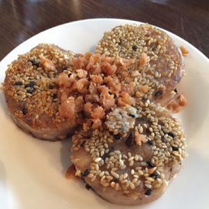 taro cakes at Bodhi in Sydney
