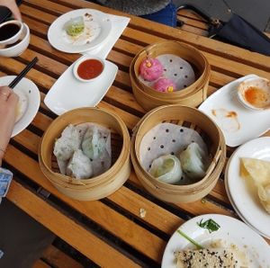 Amazing dumplings at Bodhi in Sydney