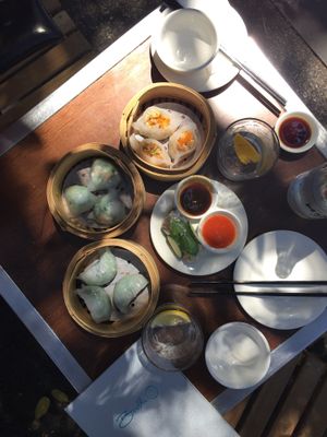 Dumplings  at Bodhi in Sydney