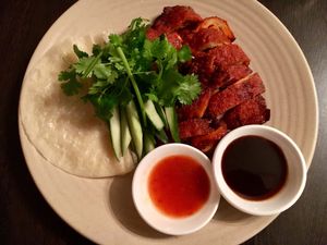 Main dish (duck) at Bodhi in Sydney