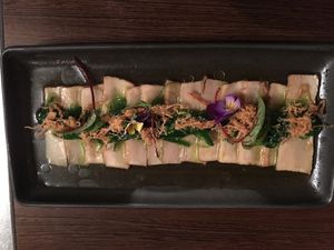 braised mushroom tataki at Bodhi in Sydney