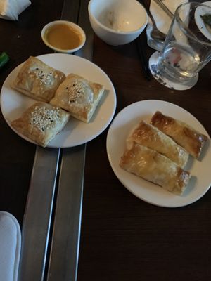 BBQ pastry and durian pastry at Bodhi in Sydney