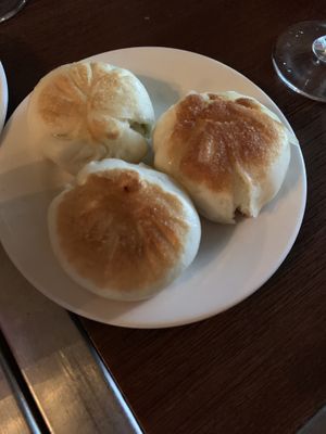 “Chicken” buns  at Bodhi in Sydney