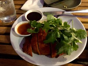 Mock Dock Entree at Bodhi in Sydney