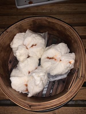 BBQ Pork buns  at Bodhi in Sydney