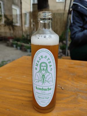 Pineapple kombucha at Umea in Lublin
