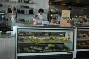 Graze is open five days a week, lunch and dinner, offering extensive vegan options. About 35% of their menu is vegan! at Graze Kitchen in Pismo Beach