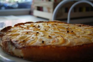 Orangen Aprikosen cheesecakes  at Velicious in Berlin