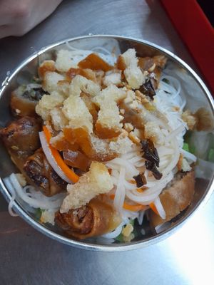 Vegan bun cha gio 35,000 Dong at Quan Chay - Nam Ky Kho Nghia in Ho Chi Minh City