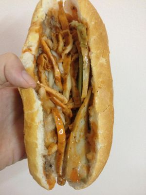 banh mi at Food Stall in Ho Chi Minh City