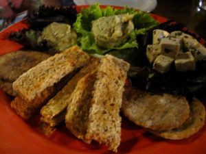 You get to taste different things, but the presentation is definitely lacking. at Vegetariano Social Clube Delivery in Rio De Janeiro