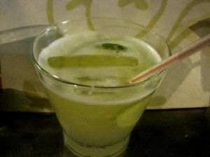 Caipirinha! at Vegetariano Social Clube Delivery in Rio De Janeiro