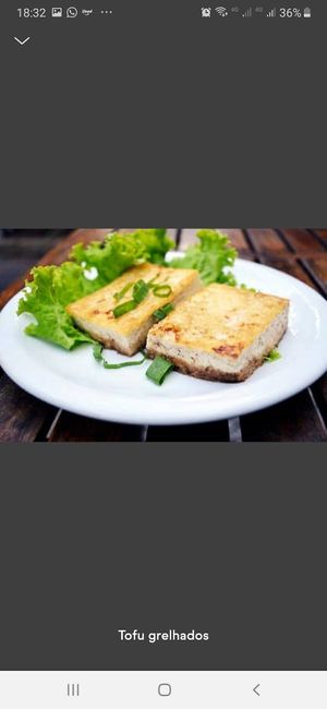 Tofu grelhado at Vegetariano Social Clube Delivery in Rio De Janeiro