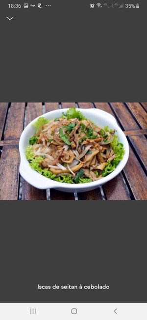 Iscas de seitan at Vegetariano Social Clube Delivery in Rio De Janeiro