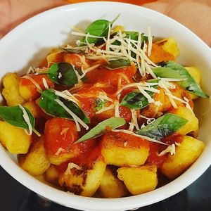 Nhoque at Vegetariano Social Clube Delivery in Rio De Janeiro