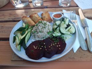 Dinner at Eco Rooms Slovenia in Sela Nad Podmelcem