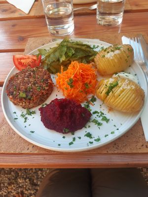 Dinner at Eco Rooms Slovenia in Sela Nad Podmelcem