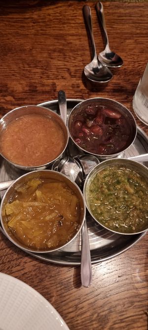 Pickle Tray at Prashad in Bradford