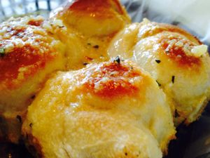 Garlic bread at Vito's Pizza and Ristorante in Alpharetta