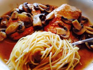 Chikn Marsala at Vito's Pizza and Ristorante in Alpharetta