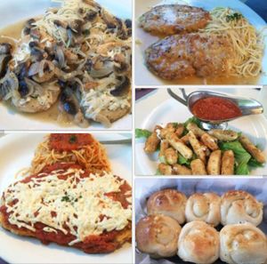 all so delicious!!  at Vito's Pizza and Ristorante in Alpharetta