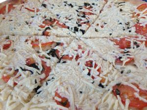 margarita pizza at Vito's Pizza and Ristorante in Alpharetta