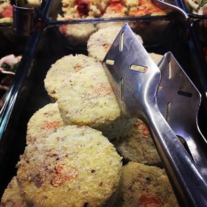 basmati rice balls with zucchini and lemon at Giumella in Florence