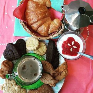 vegan breakfast at Giumella in Florence