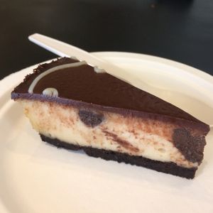 Chocolate coconut cream cake. Amazing  at Giumella in Florence