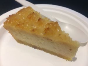 Lemon cream coconut cheesecake?  at Giumella in Florence