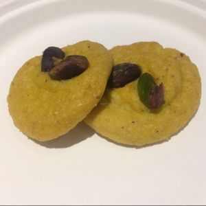 Soft and savory cookies. Taste more like cornbread than a cookie. (Not sweet at all.) at Giumella in Florence