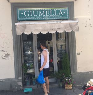 Entrance  at Giumella in Florence