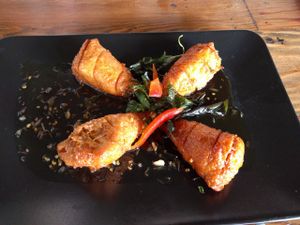 Muay Thai kick wings at H.O.P.E. in Studio City