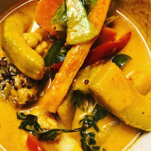 I think I spent all the last winter season only ordering “pumpkin curry” with side of quinoa as my main dish. It’s my epitome of vegan comfort food!  at H.O.P.E. in Studio City