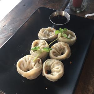 dumplings  at H.O.P.E. in Studio City