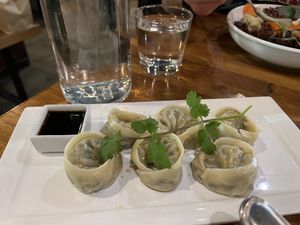 Veggie Dumplings 😋  at H.O.P.E. in Studio City