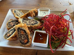 Crunchy Quinoa Roll  at H.O.P.E. in Studio City