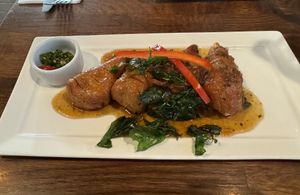Muay Thai wings (appetizer)  at H.O.P.E. in Studio City