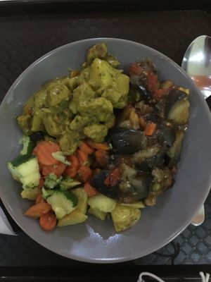 Chosen from buffet. at 96 Zen Etterem in Budapest