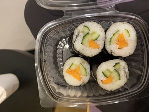 sushi at 96 Zen Etterem in Budapest