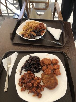 Moderate portion, you can choose smaller or bigger than this  at 96 Zen Etterem in Budapest