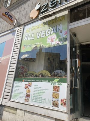 All vegan!  at 96 Zen Etterem in Budapest