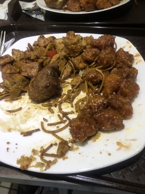 Food not like other pictures, greasy tastes bad  at 96 Zen Etterem in Budapest