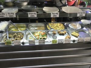 Buffet at 96 Zen Etterem in Budapest