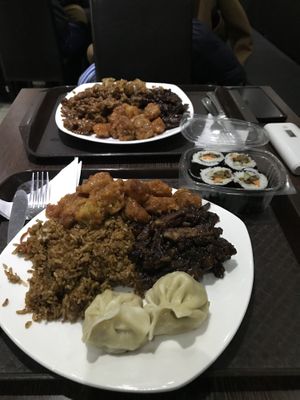 Sushi are nice  at 96 Zen Etterem in Budapest