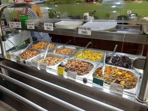 Side dishes at 96 Zen Etterem in Budapest