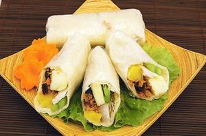 zen vegetarina at 96 Zen Etterem in Budapest