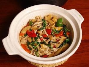 zen vegetarian at 96 Zen Etterem in Budapest