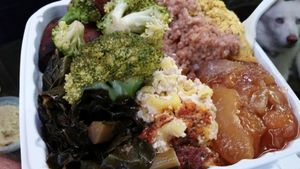 Sample plate from NuVegan at NuVegan in College Park